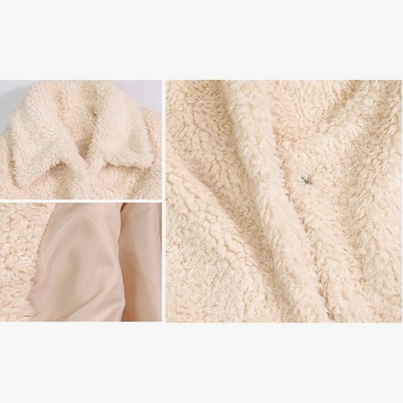 Sugar Poison Sherpa Jacket Size S - Picture 6 of 7